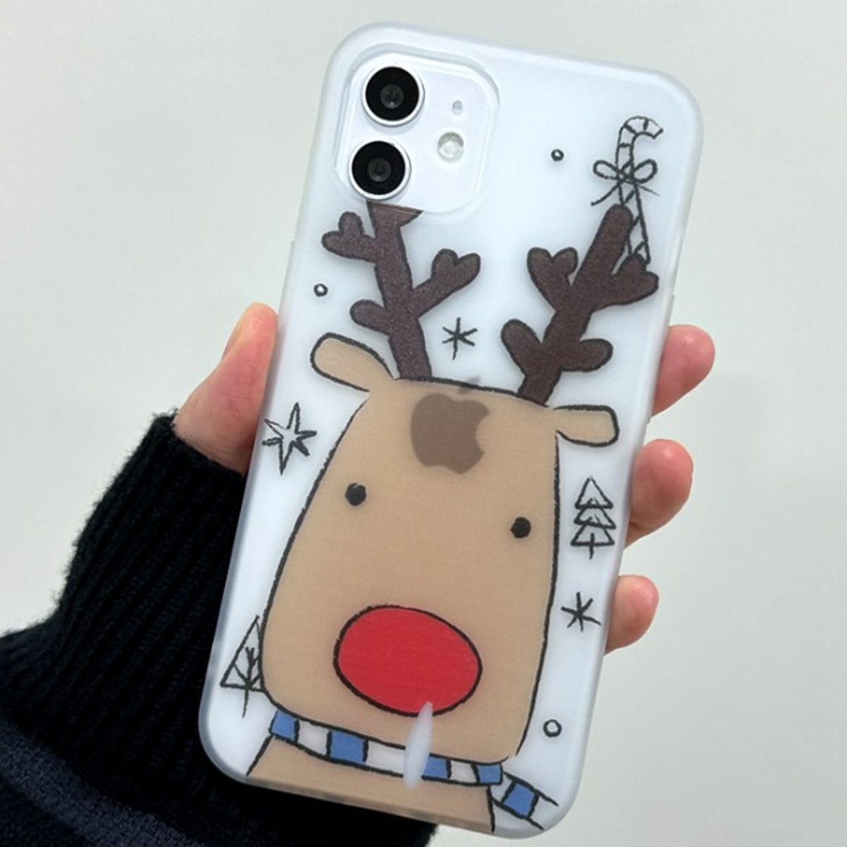 8톤트럭케이스(8TONTRUCK) [반투명 콧물루돌프]갤럭시 아이폰케이스