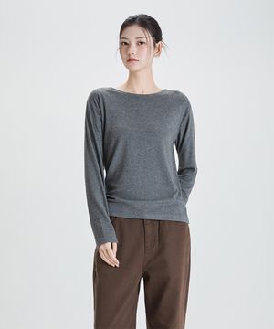 겉피치 R넥 티셔츠_MIWLWG120A