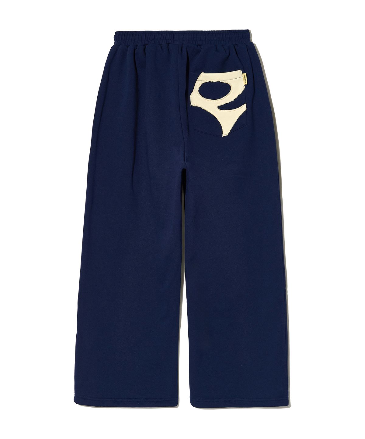 피스메이커(PIECE MAKER) PCE POCKET APPLIQUE SWEAT PANTS (NAVY)