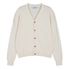410 울 브이넥 크롭 가디건 [아이보리]