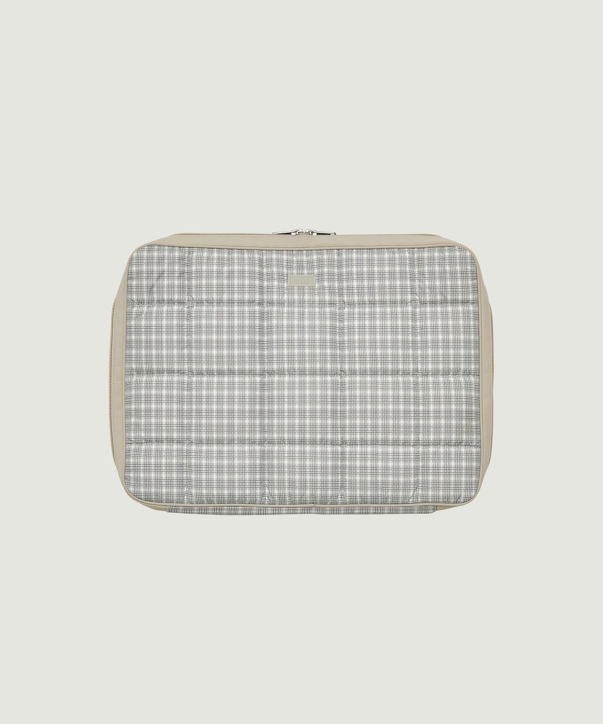 그로브(GROVE) JUDY LAPTOP POUCH (BEIGE CHECK)