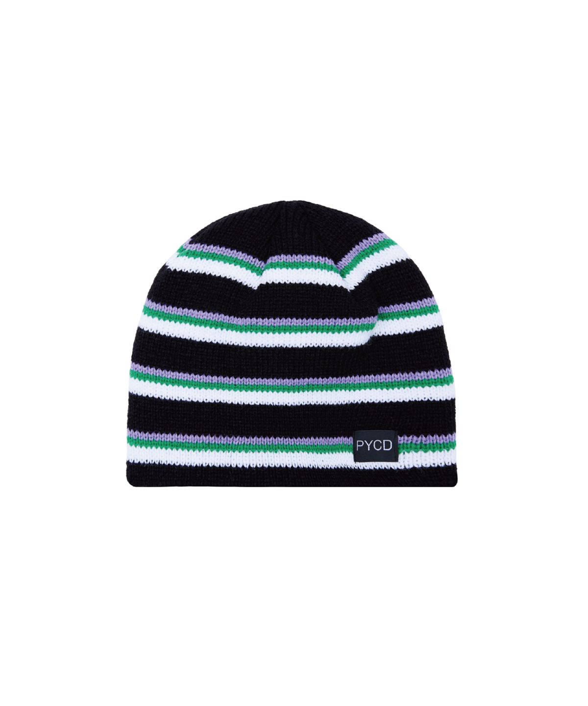 친다운(CHIN DOWN) PYCD STRIPE BEANIE (PURPLE)