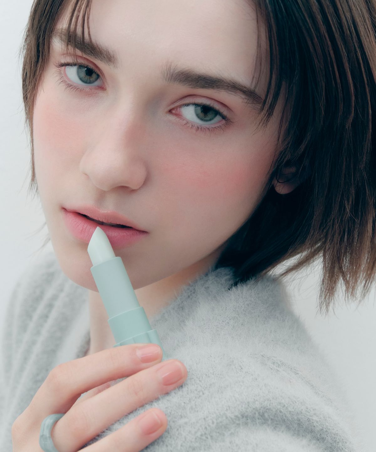 커버낫 뷰티(COVERNAT BEAUTY) 모이스처 그린 립밤 퓨어핑크