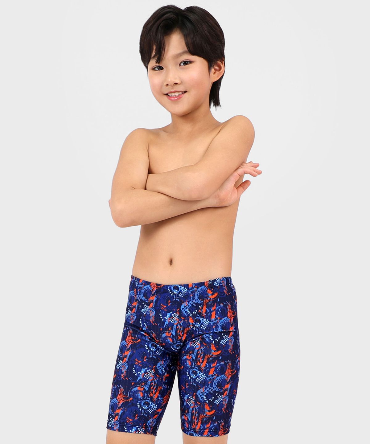 아쿠아티카(AQUATICA) 남아동 수영복 BBK106 일반용수경 파우치 코클립 7종세트
