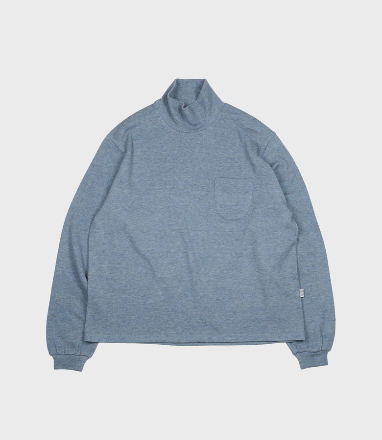 mock neck pocket knit (3colors)