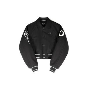 ES08CBK 바시니 패딩 바머 크롭 자켓 Black women