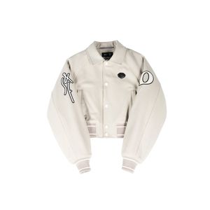 ES08CBG 바시니 패딩 바머 크롭 자켓 Beige women