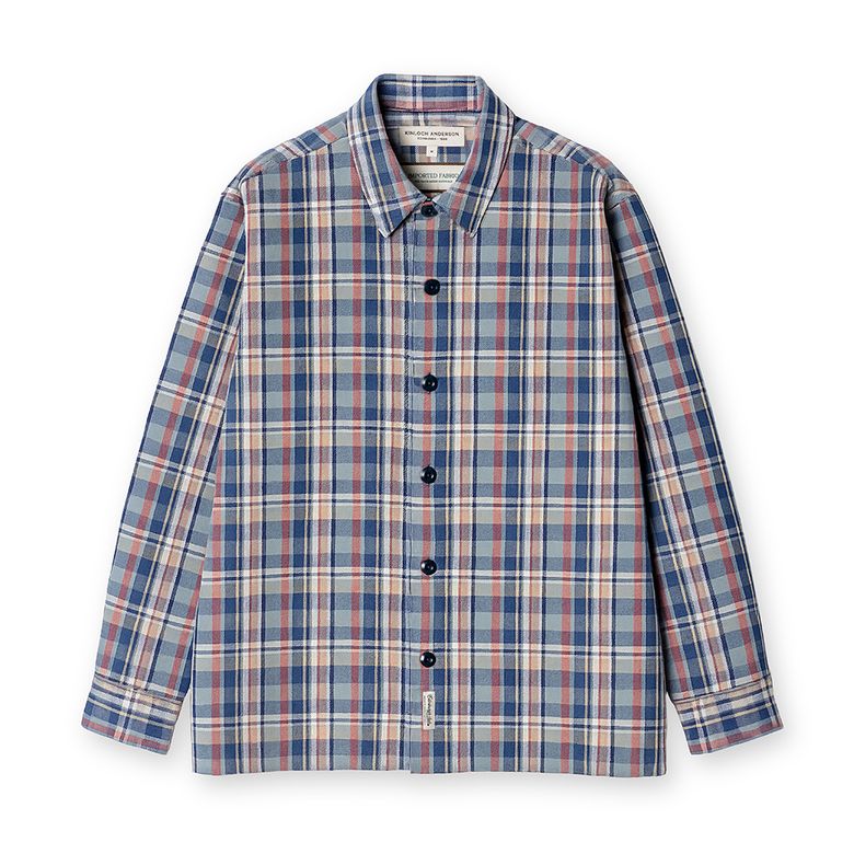 CHECK HUNTING SHIRT [BLUE]