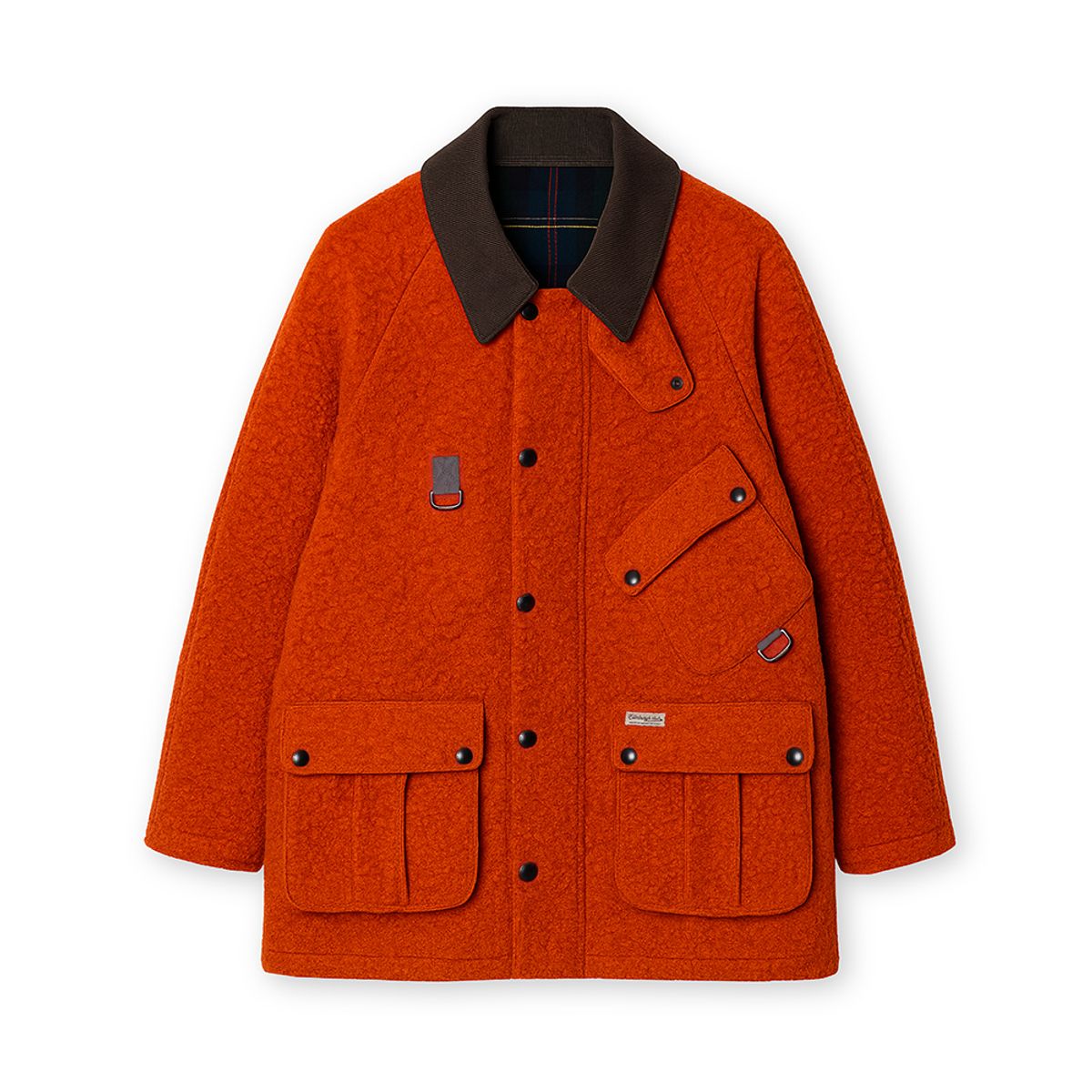 에든버러클럽(EDINBURGH CLUB) WOOL CASENTINO MID HUNTING JACKET [ORANGE]
