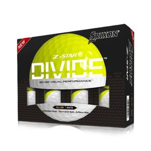 Z-STAR8 디바이드  우레탄 3피스 골프공 (WHITE/YELLOW)