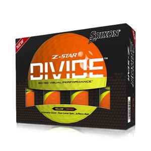 Z-STAR8 디바이드  우레탄 3피스 골프공 (YELLOW/ORANGE)