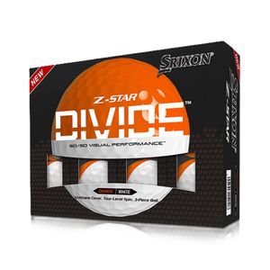 Z-STAR8 디바이드  우레탄 3피스 골프공 (WHITE/ORANGE)