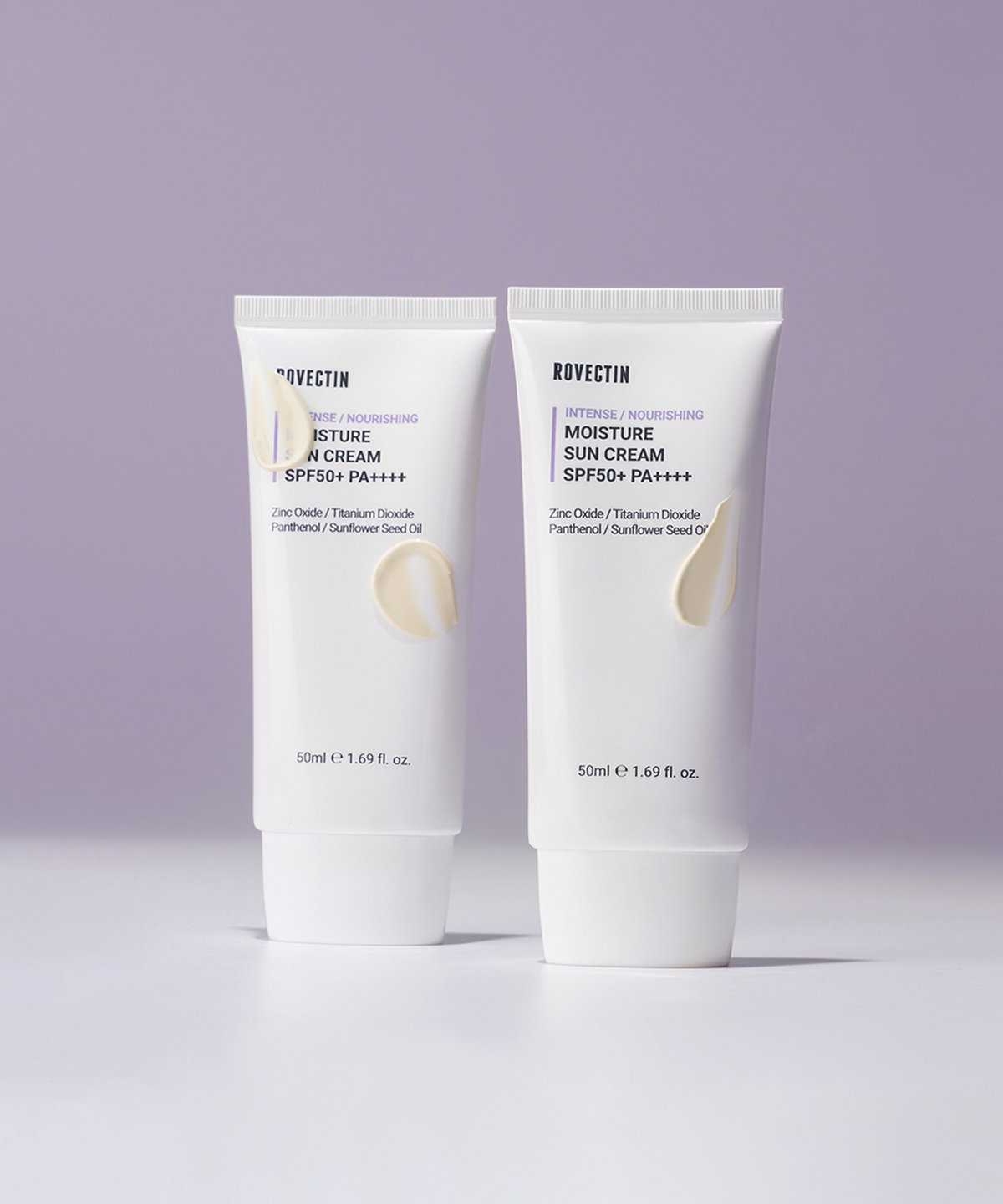 로벡틴(ROVECTIN) 인텐스 모이스처 선크림 50ml SPF50+ PA++++  더블세트