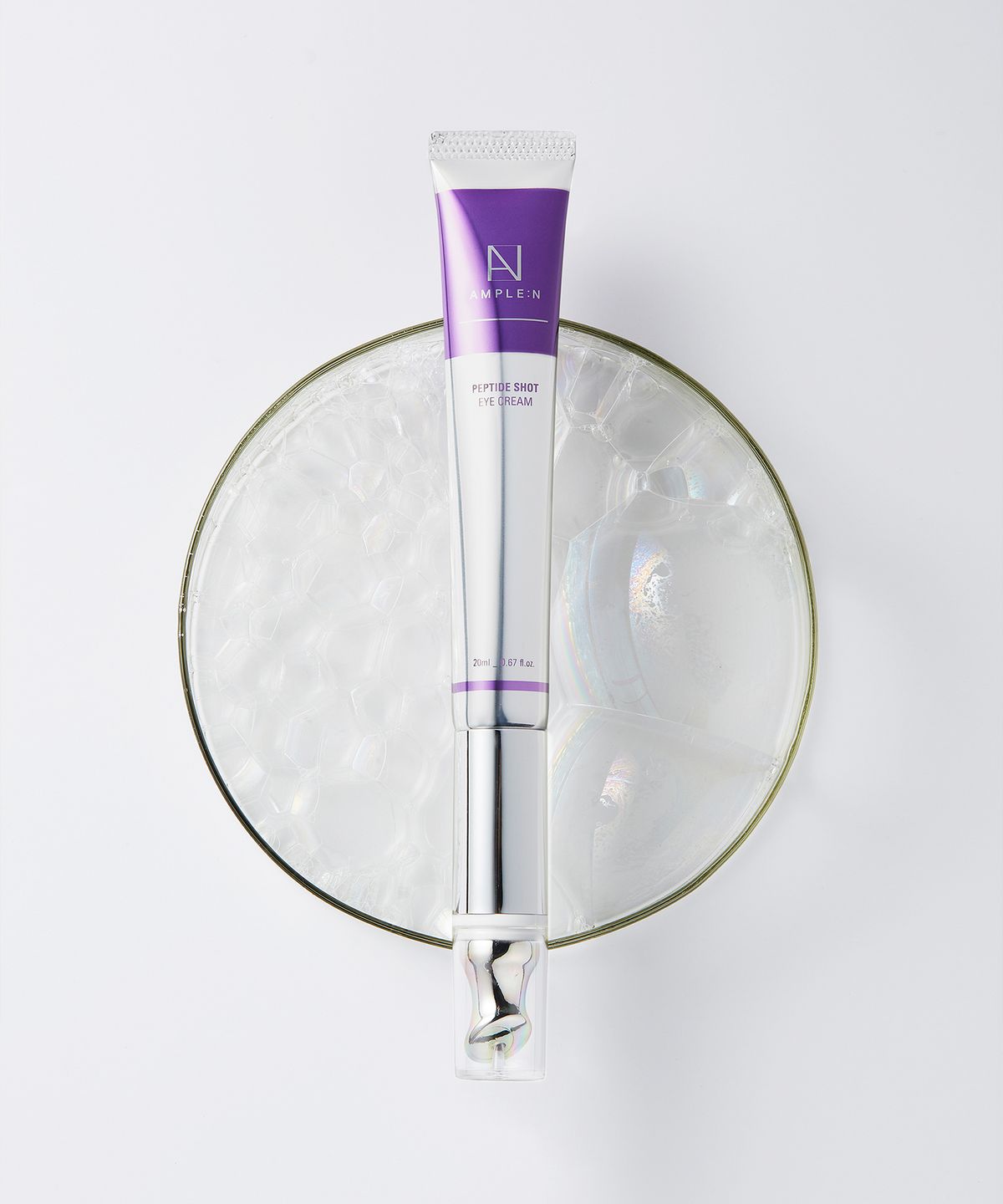 앰플엔(AMPLEN) 펩타이드샷 초미세 진동 레티놀 카페인 아이크림 20ml
