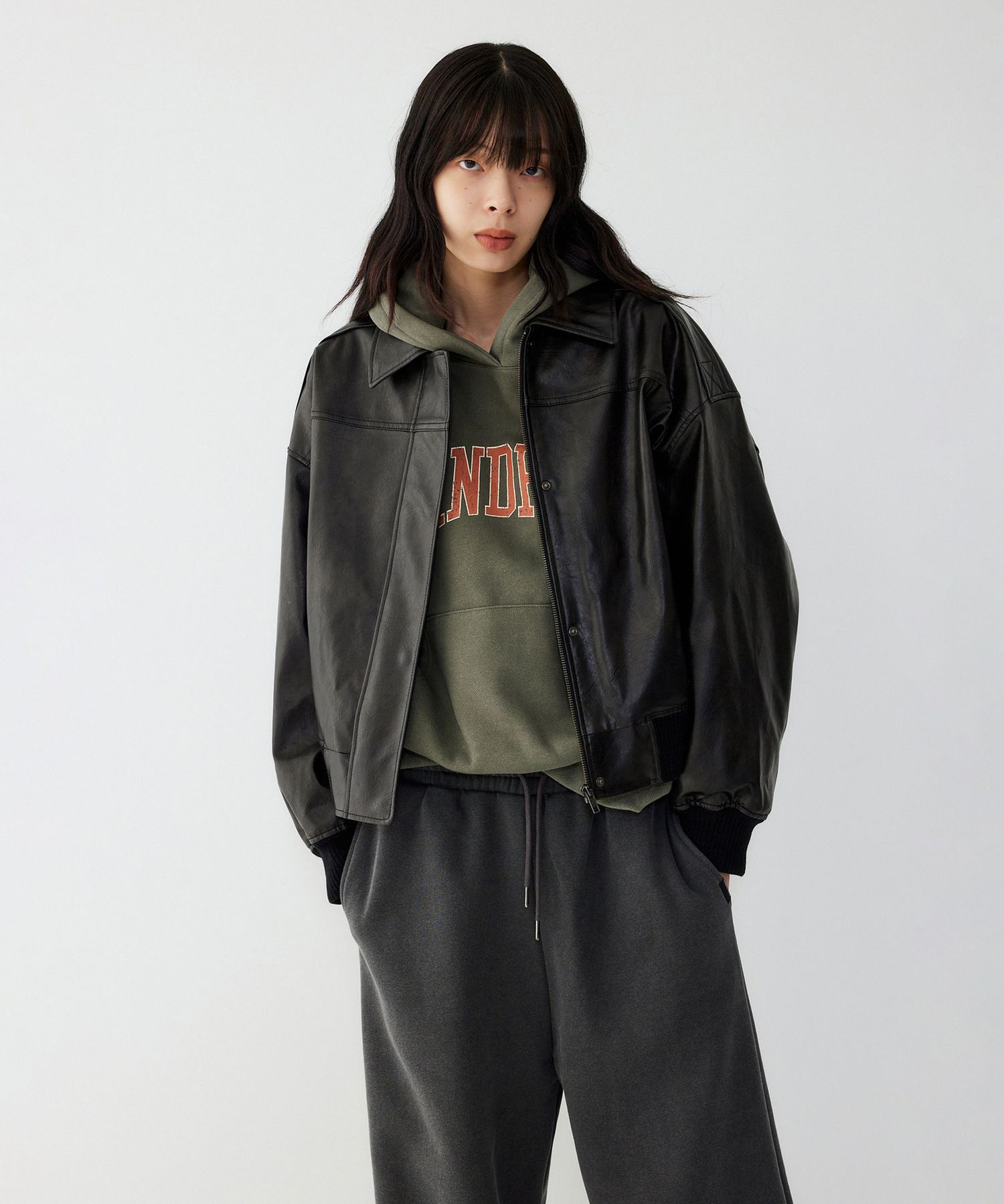 FLARE UP ジャケット　ブラック　musinsa モード アウター特集 - 韓国人気ファッション通販 | MUSINSA日本