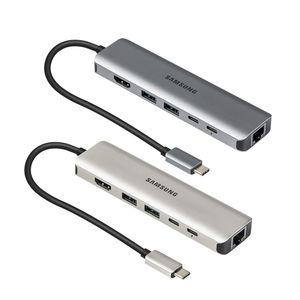 6in1 C타입 USB 멀티 허브 SL-MH1061M 그레이 HDMI 8K 30Hz 100W 노트북 갤럭시북 갤럭시탭 호환