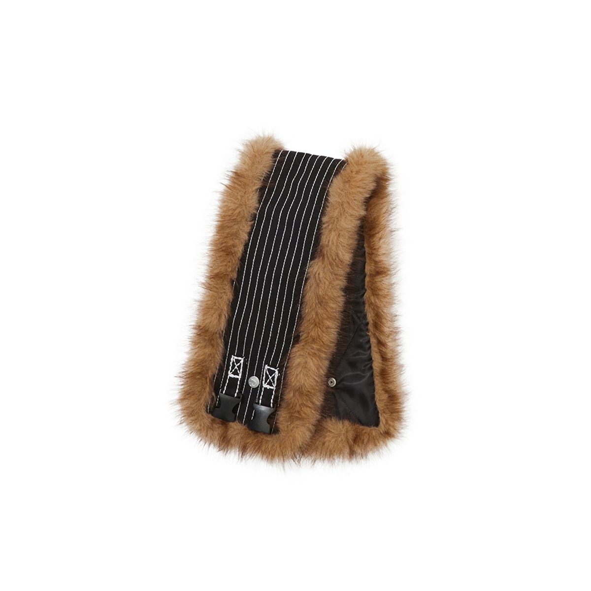 트루릴리젼(TRUERELIGION) TRUE FUR WARMER_BLACK