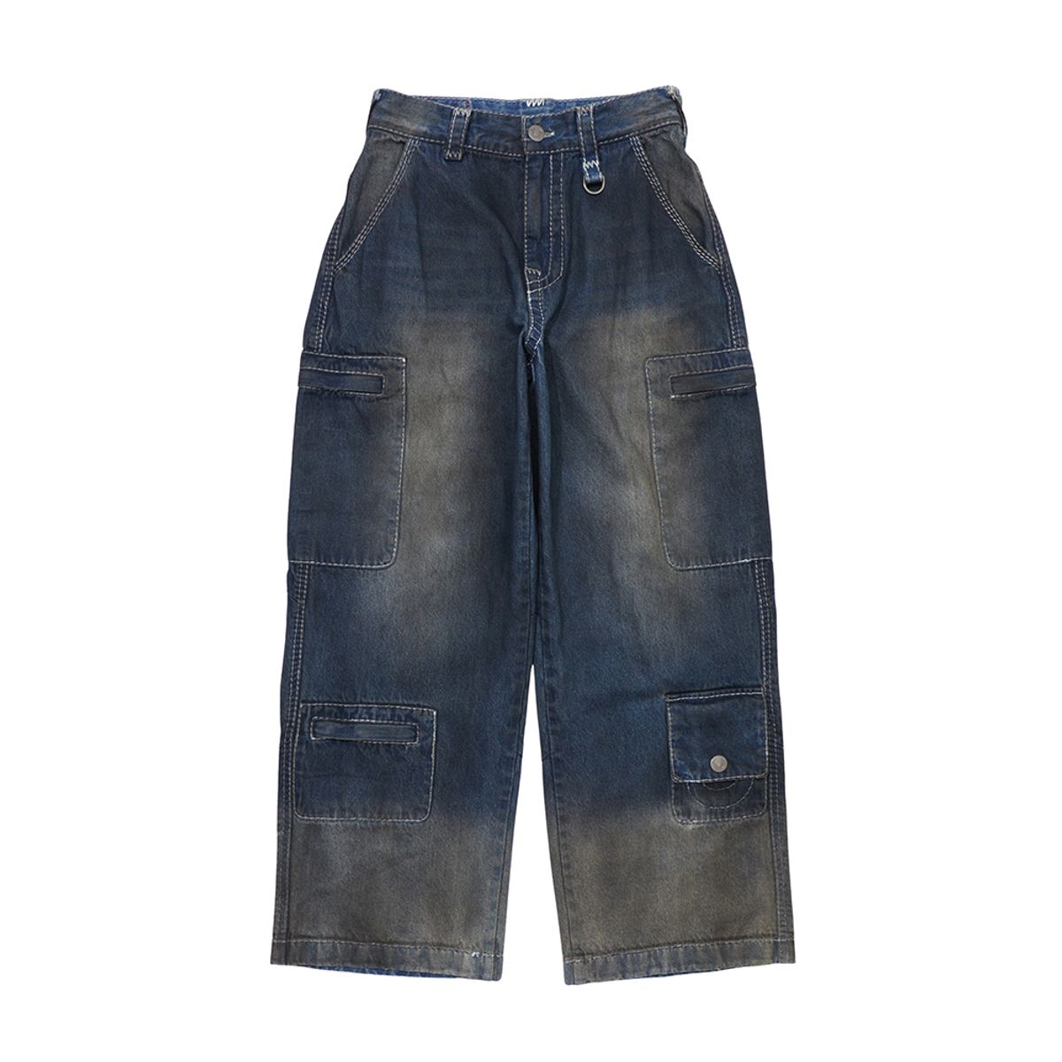 트루릴리젼(TRUERELIGION) FORCE WIDE PANTS_INDIGO