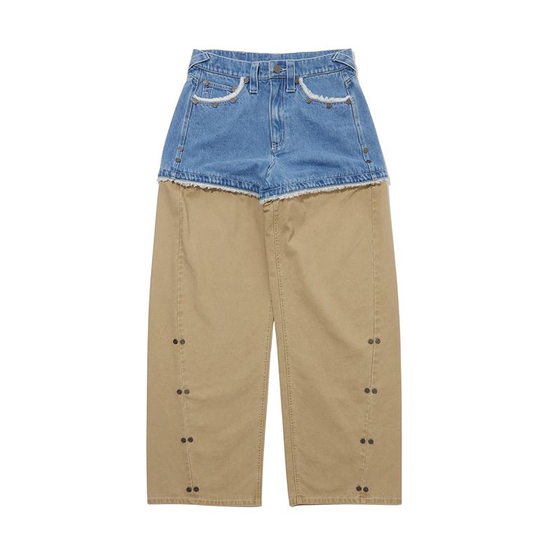WESTERN CROSS PANTS_INDIGO