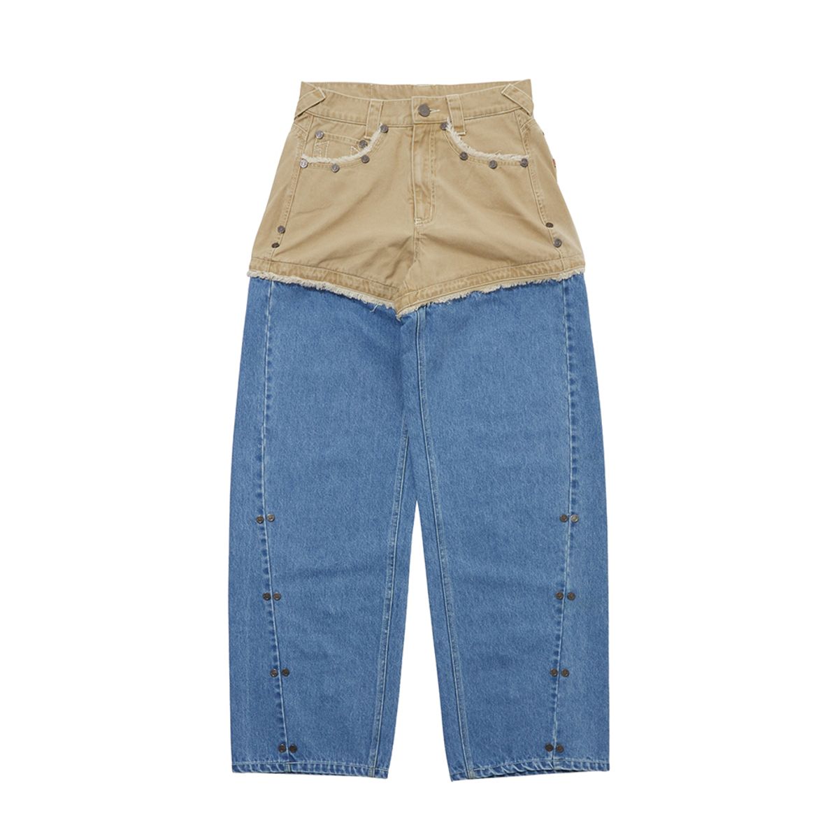 트루릴리젼(TRUERELIGION) WESTERN CROSS PANTS_BEIGE