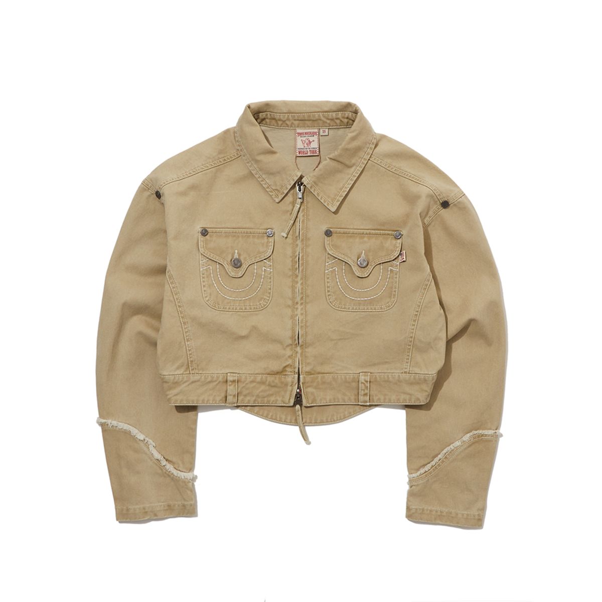 트루릴리젼(TRUERELIGION) WESTERN CROSS JACKET_BEIGE