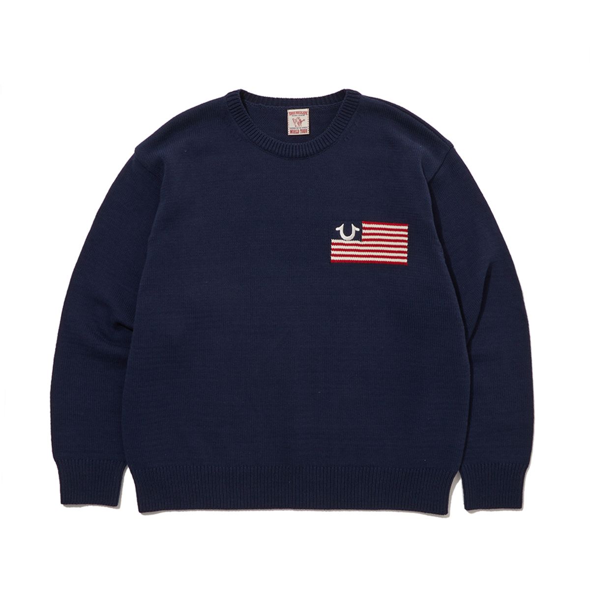 트루릴리젼(TRUERELIGION) OLD GLORY SWEATER_NAVY