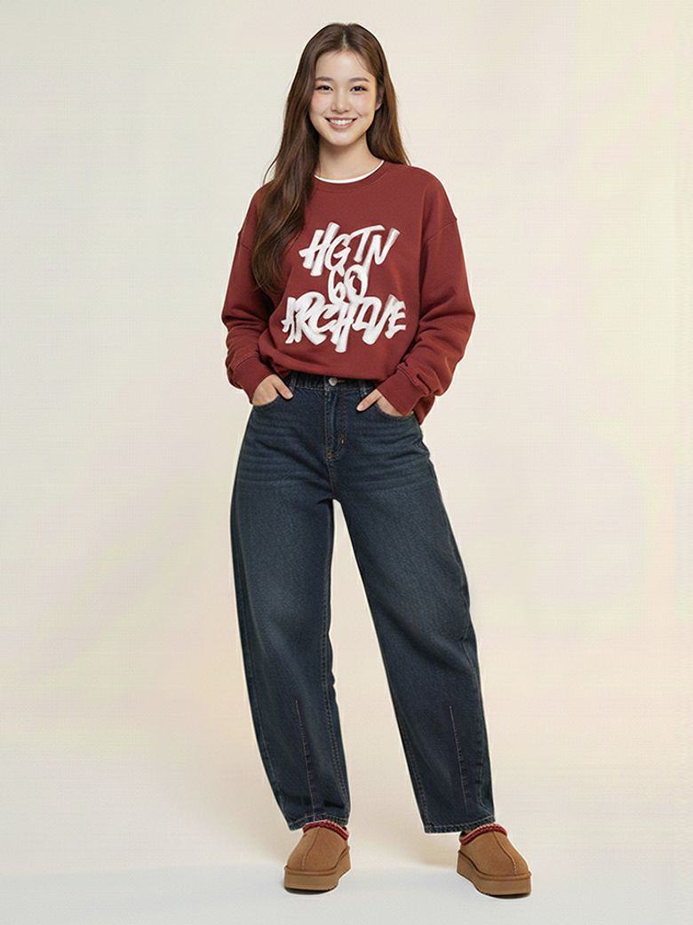 틴즈 여아 백 브러쉬 벌룬 데님팬츠_277(14540-155-809-10)
