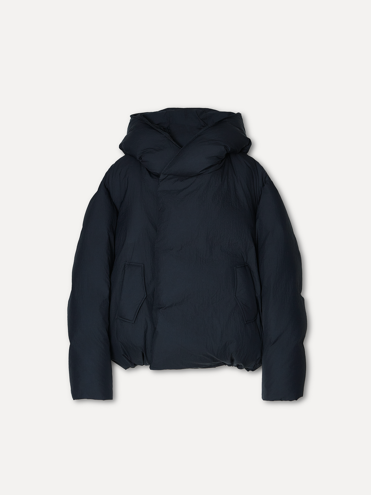 라벨아카이브(LABELARCHIVE) W Toke pillowy goose down puffer jacket navy