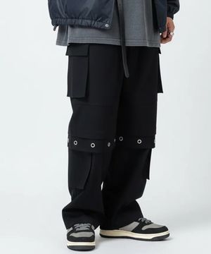 아일렛 카고팬츠 Black