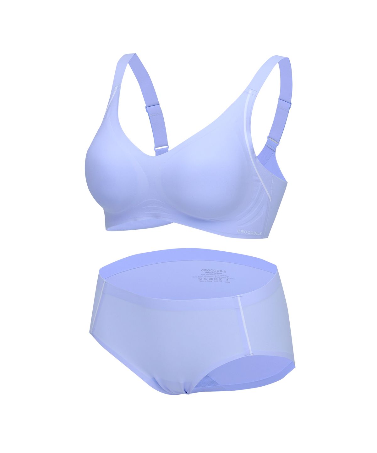 크로커다일 이너웨어(CROCODILE INNERWEAR) 액티브 비비드 데일리 브라팬티 세트 (4colors)