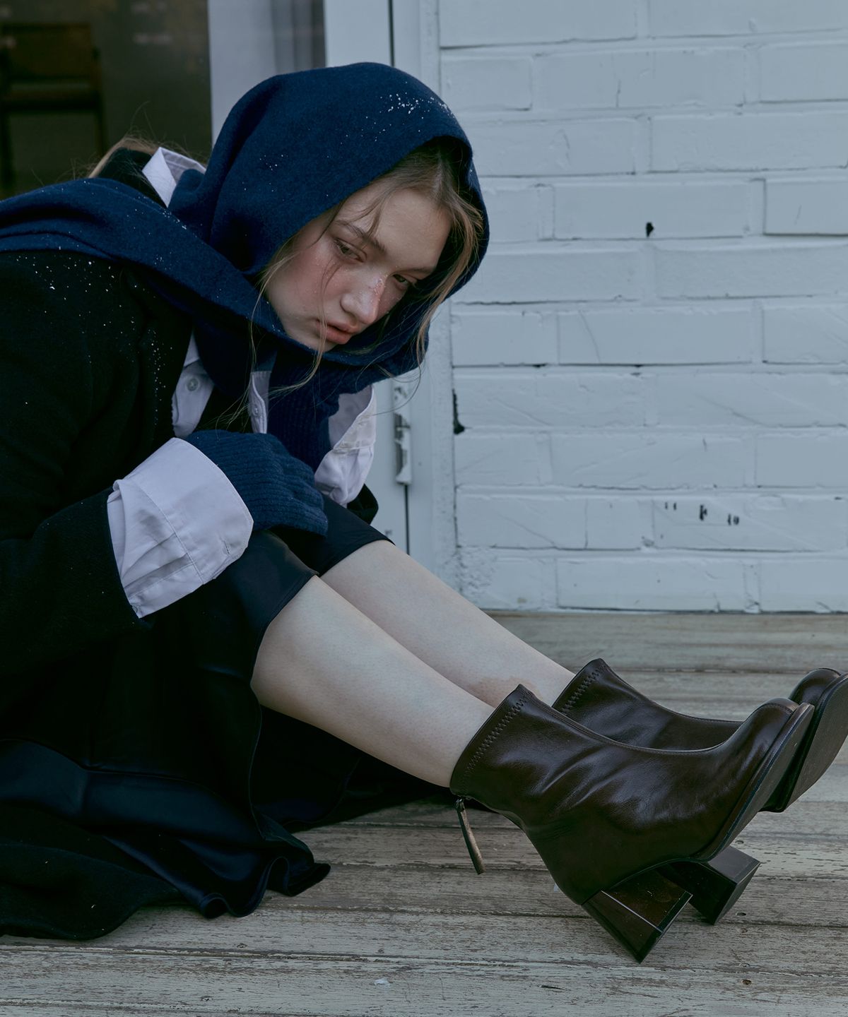 스퍼(SPUR) Siena Minimal Ankle Boot 앵클 부츠 6.5CM -VA9053 (3color)
