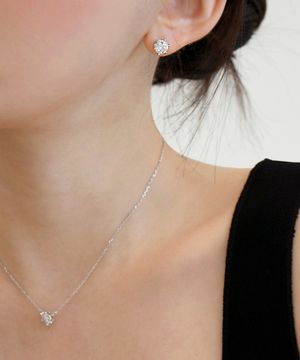 모이사나이트 다이아 귀걸이 5부 1캐럿 6프롱 GRA보증서