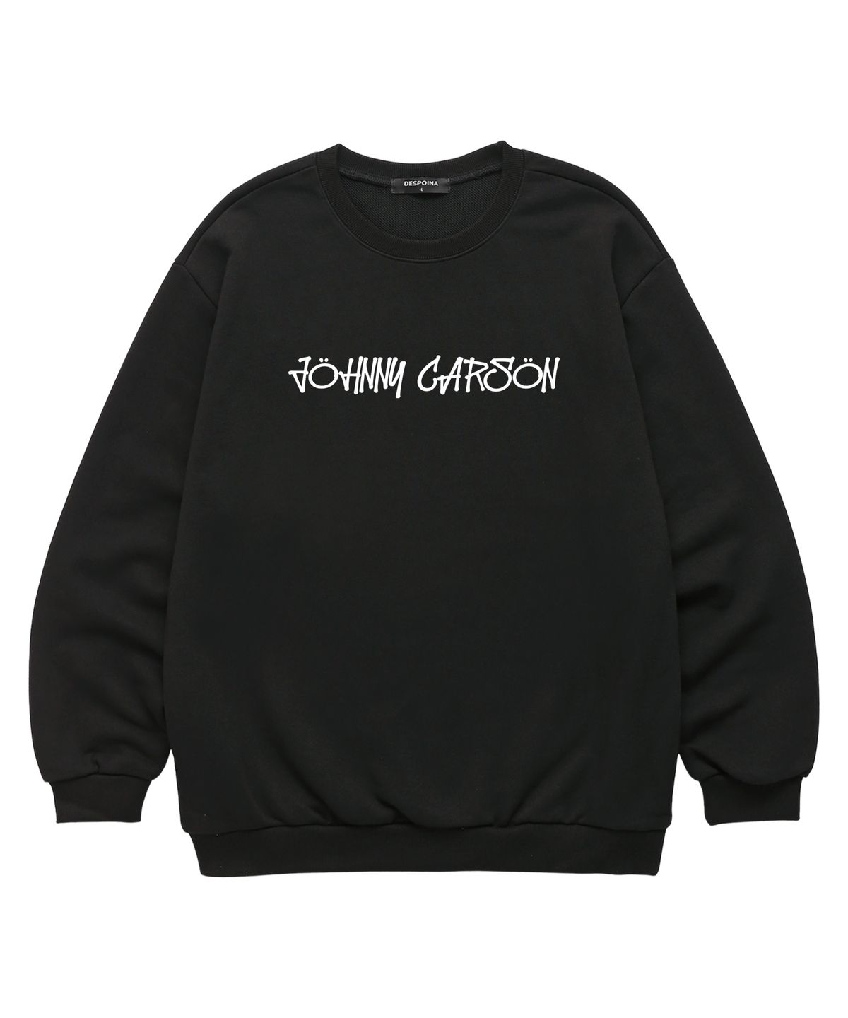 자니카슨(JOHNNY CARSON) Classic Graffiti Logo 맨투맨 (JCLTS015) 블랙