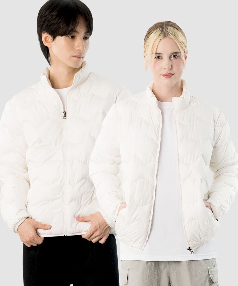 남여공용 경량 패딩 자켓  AR-615(2컬러)