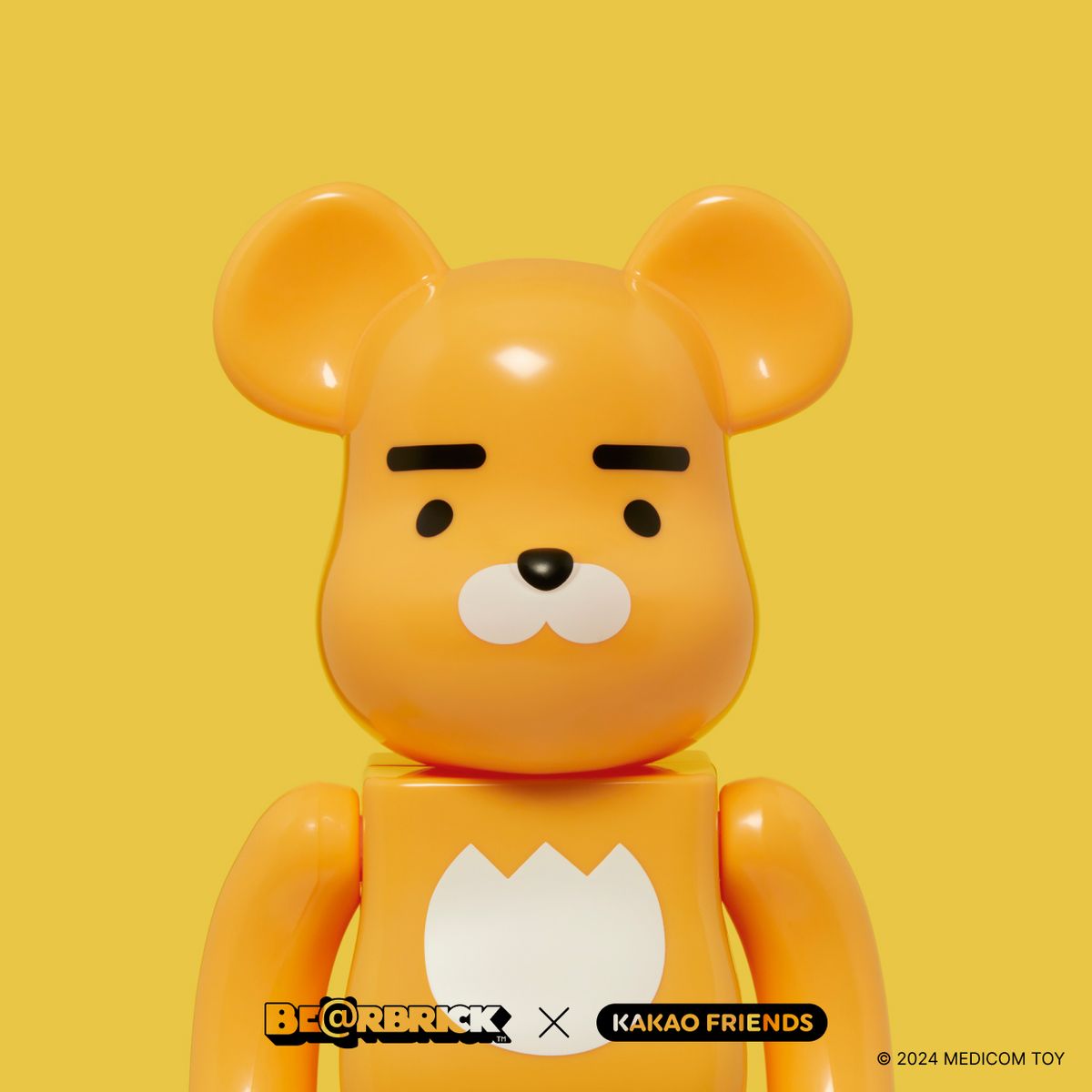 카카오프렌즈(KAKAO FRIENDS) 베어브릭 400_라이언
