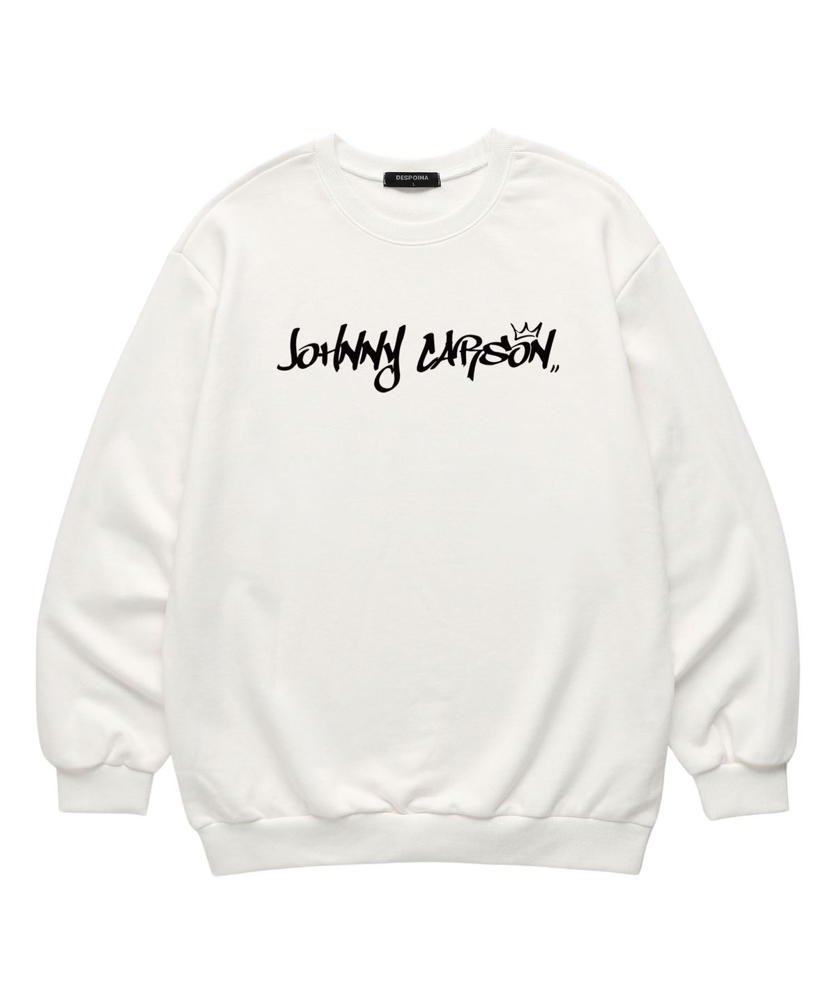 자니카슨(JOHNNY CARSON) Streetline Sweatshirt 맨투맨 (JCLTS017) 화이트