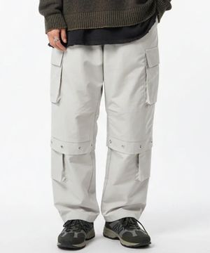 나일론 아일렛 카고팬츠 Gray