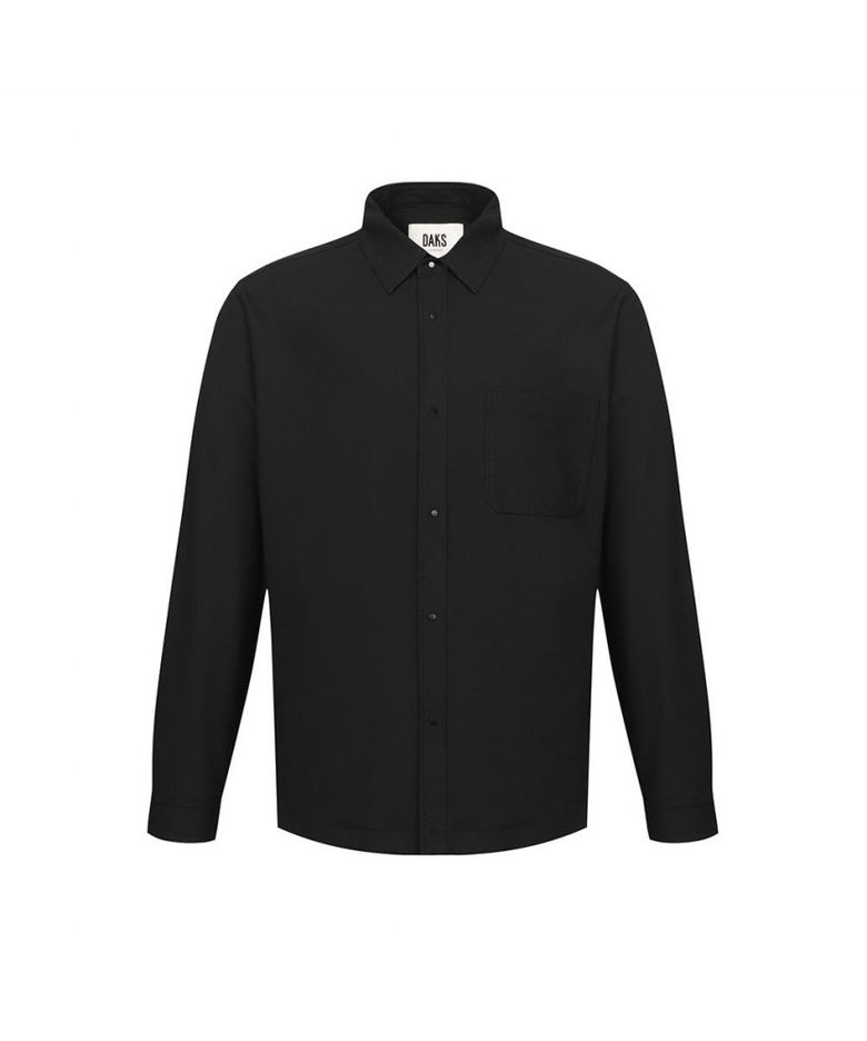 폴리혼방 노케어 울라이크 캐주얼 셔켓_DLA1SHCL191K1