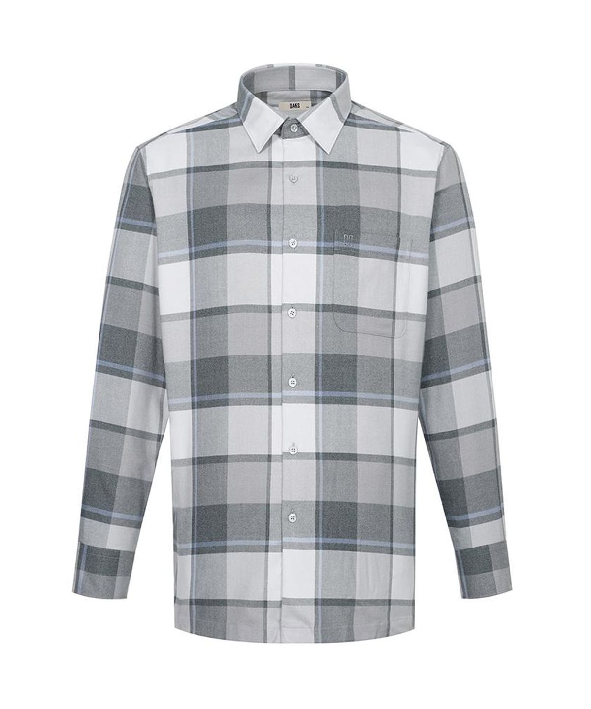 닥스셔츠(DAKS SHIRTS) 기모 이지케어 라지체크 캐주얼 셔츠 레귤러핏_DLW3SHCL143G1
