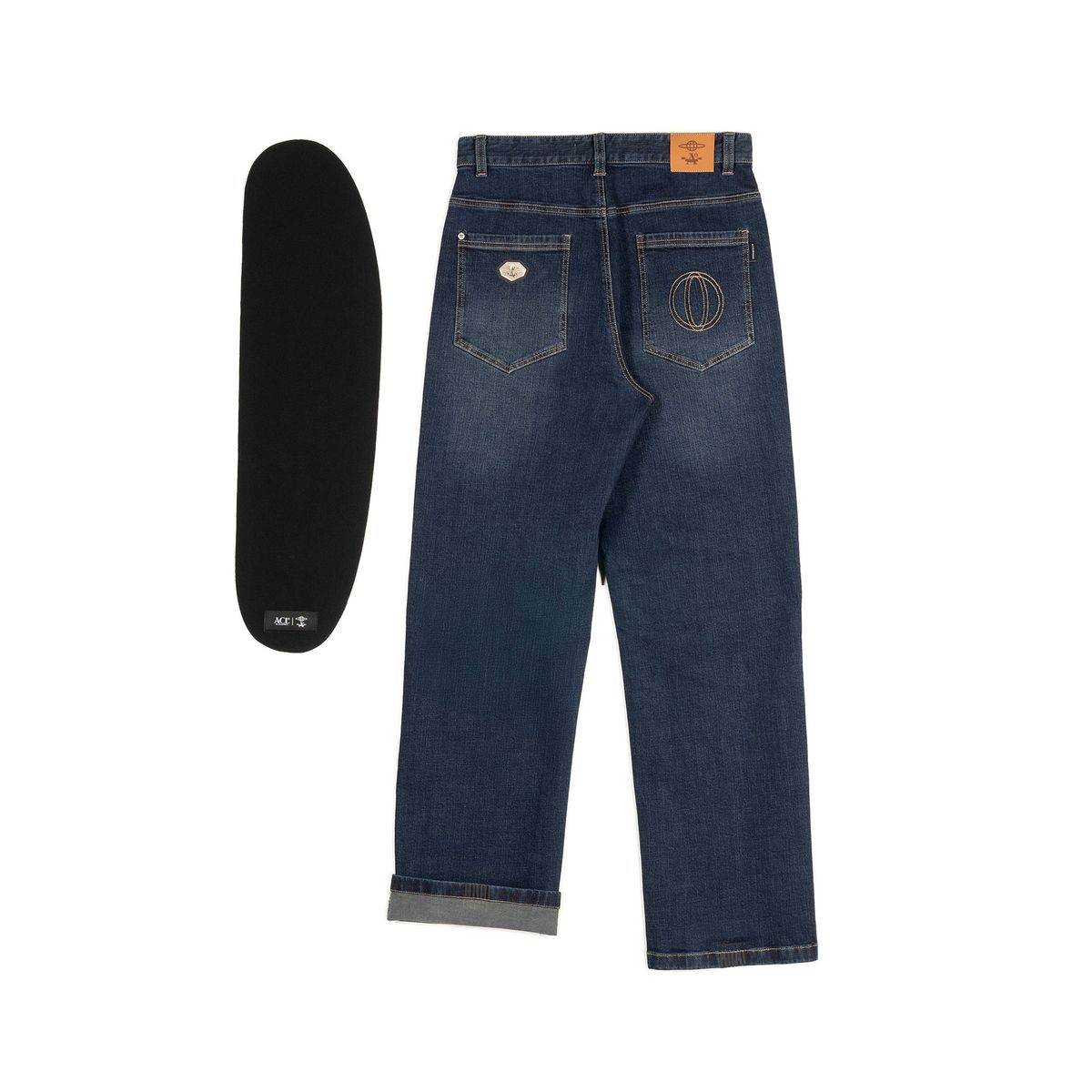 아첼레란도(ACCELERANDO) CB13DBW 더블 니 와이드 Dark blue women