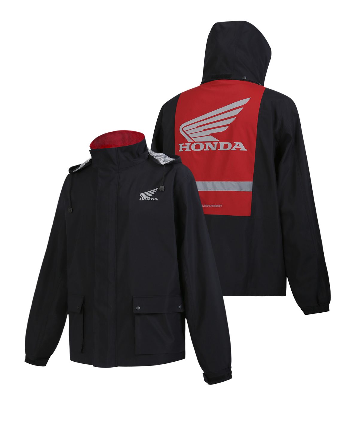 핍스 모터사이클(PHYPS MOTORCYCLE) City Rider Reflective Jacket Red