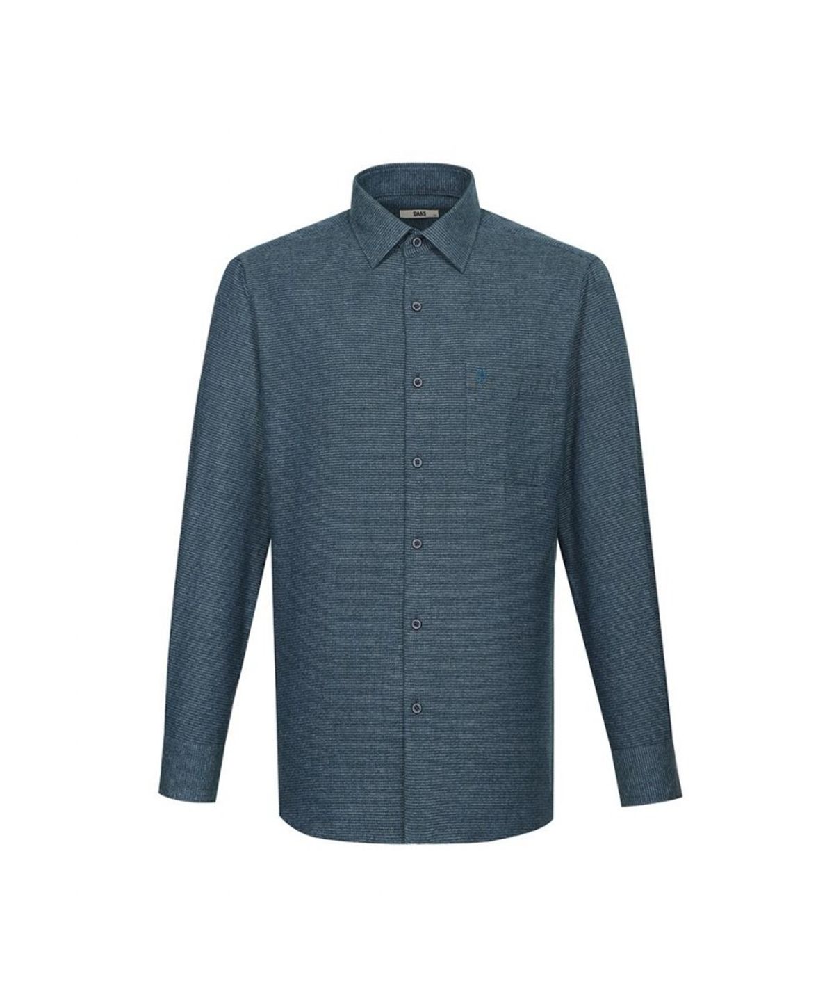 닥스셔츠(DAKS SHIRTS) 기모 폴리혼방 노케어 솔리드 라이크 캐주얼 셔츠 레귤러핏_DLW1SHCL103N1