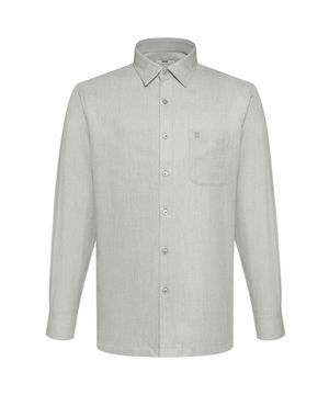 기모 이지케어 솔리드라이크 셔츠 아이보리