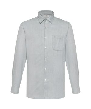 기모 이지케어 솔리드라이크 셔츠 그린