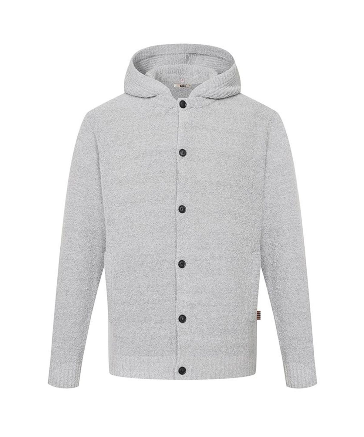 닥스셔츠(DAKS SHIRTS) 울혼방 부클 후드 가디건_DLW1SWCD105G1