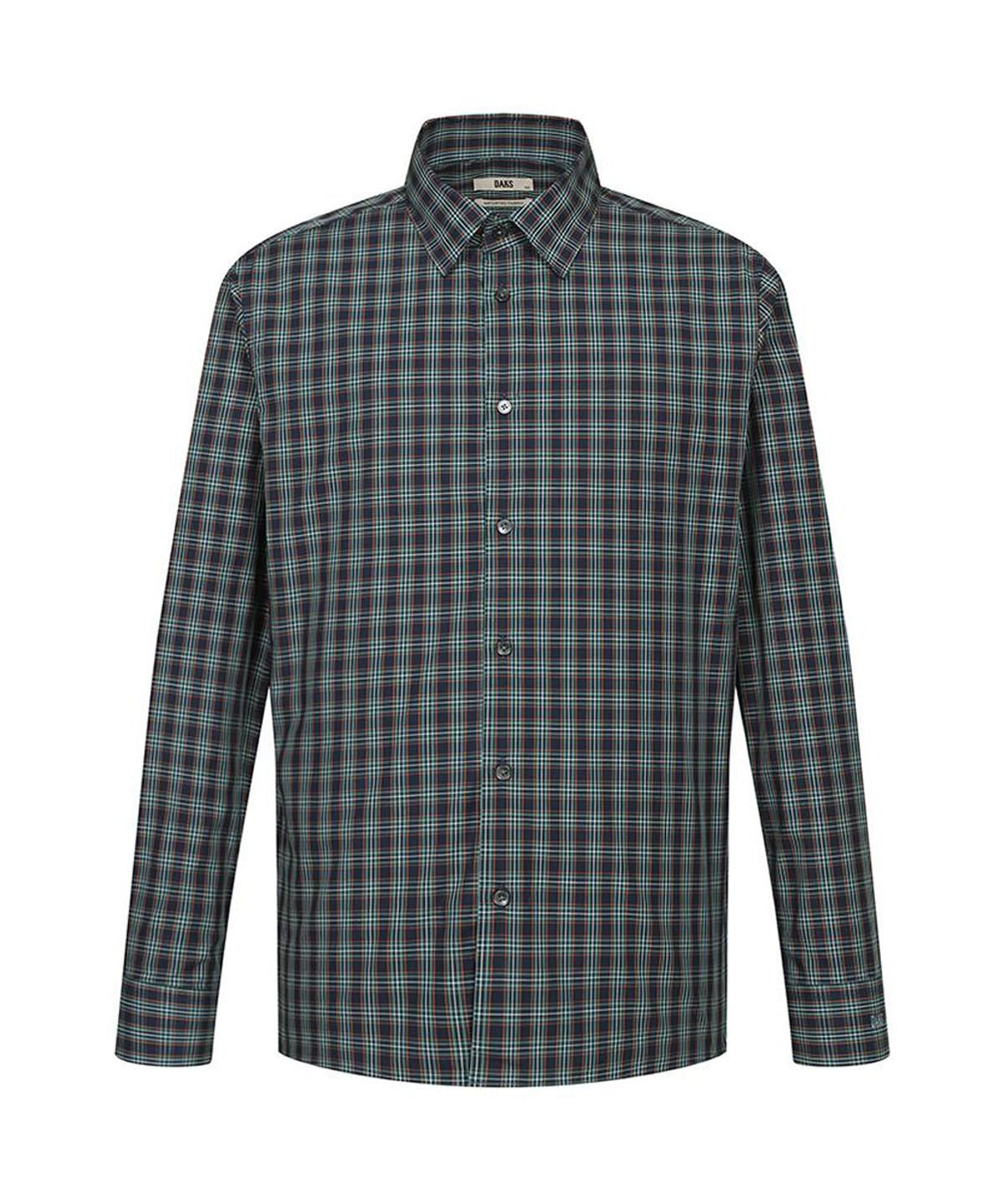 닥스셔츠(DAKS SHIRTS) 면100 스몰 체크 캐주얼 셔츠 컴포트슬림핏_DLA1SHCL207N1