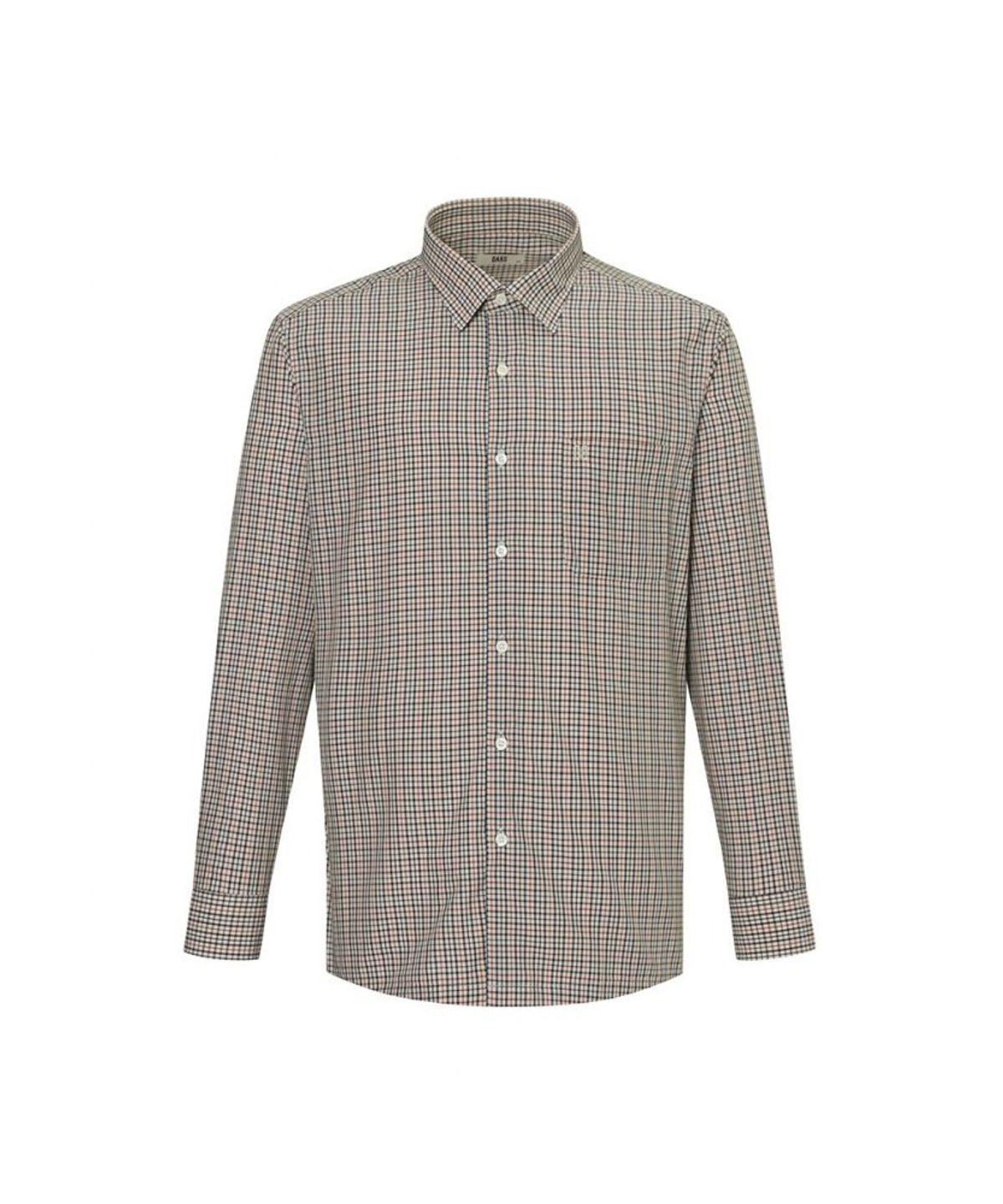 닥스셔츠(DAKS SHIRTS) 이지케어 면혼방 하우스 체크 셔츠 레귤러핏_DLA1SHCL141I1