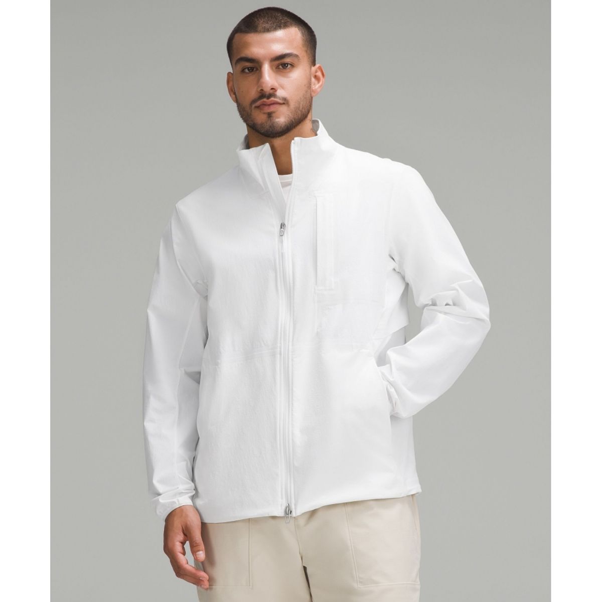 룰루레몬(LULULEMON) 소전 윈드브레이커 재킷  WHT
