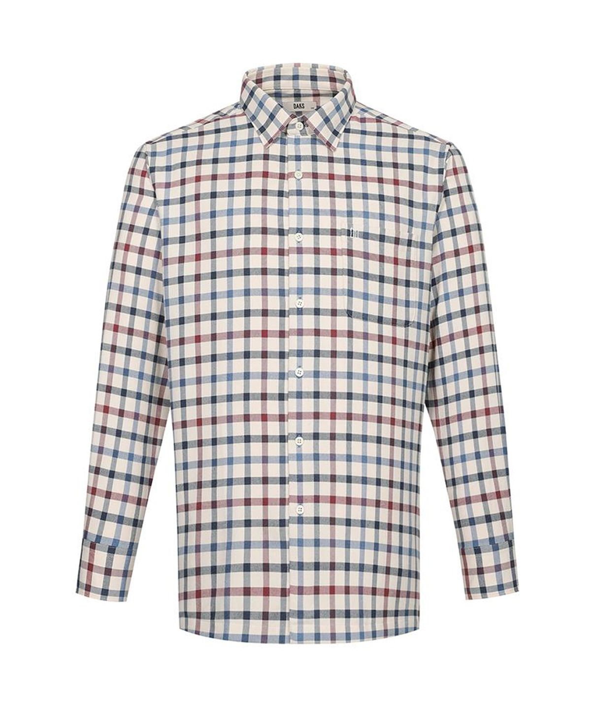 닥스셔츠(DAKS SHIRTS) 기모 이지케어 미디움체크 캐주얼 셔츠 레귤러핏_DLW3SHCL120I1