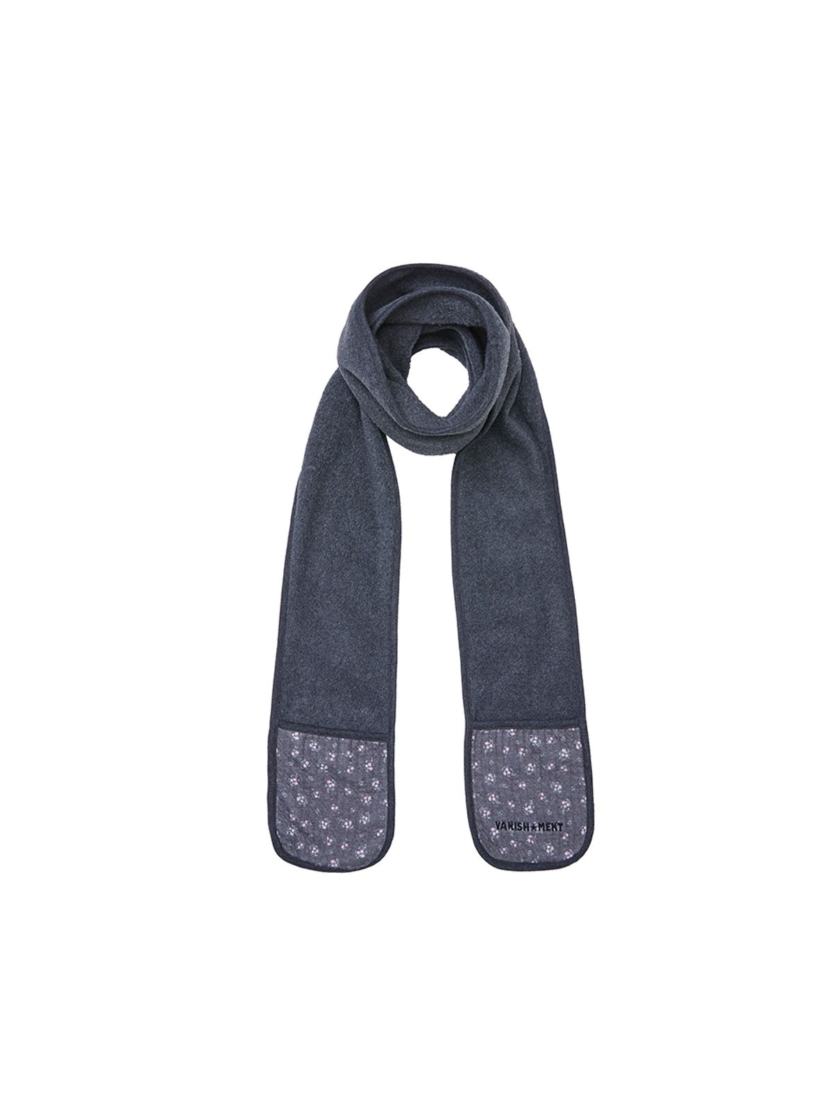 바니쉬먼트(VANISHMENT) Pocket handwarmer muffler_charcoal